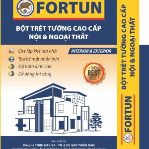 Bột trét tường FORTUN ngoại thất