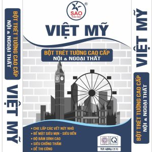 Bột trét tường cao cấp Việt Mỹ - Nội thất & ngoại thất